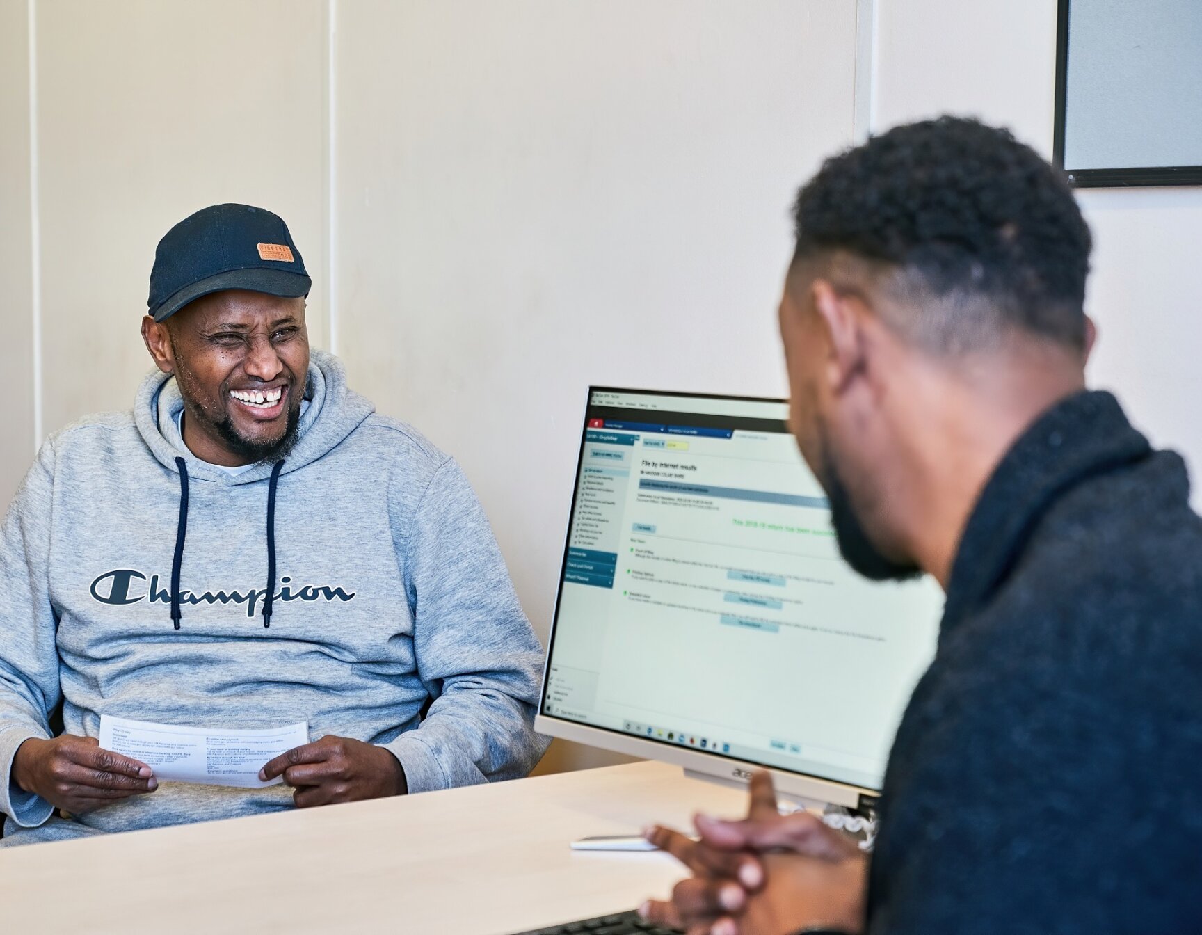 A man getting advice